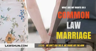 Understanding Your Rights in Common Law Marriage