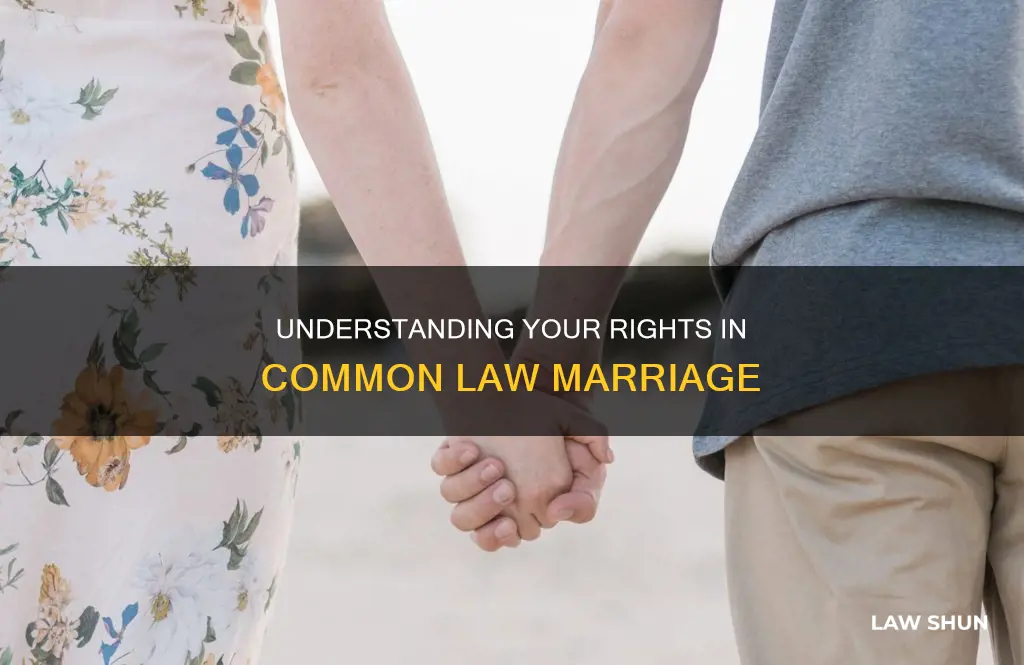 what are my rights in a common law marriage