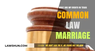 Understanding Your Rights in Texas Common Law Marriages