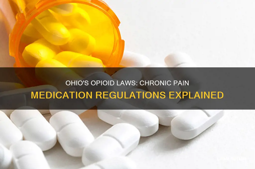 what are ohio laws for opiod chronic pain medications
