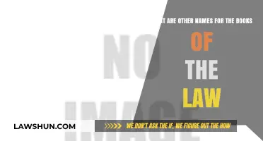 Alternative Titles for the Books of the Law: Exploring Synonyms and Variations
