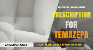 Pennsylvania Laws on Temazepam Prescriptions: What You Need to Know