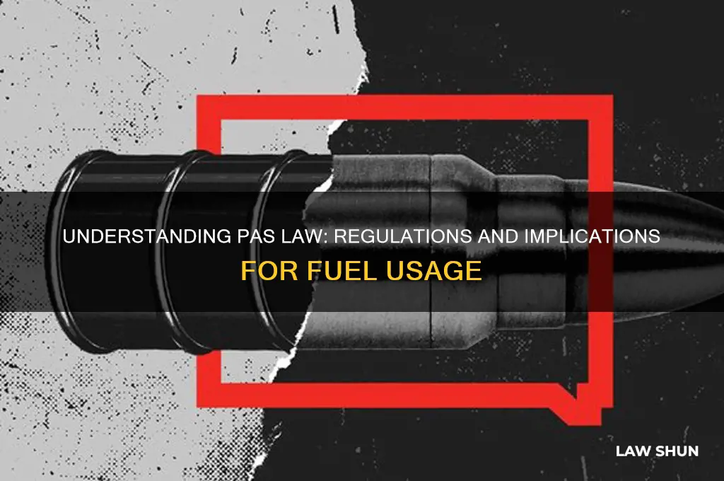what are pas law regarding fu
