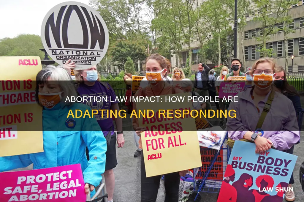 what are people doing because of the abrtion laws