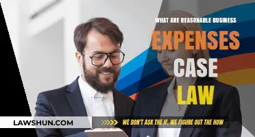 Understanding Business Expenses: A Legal Perspective