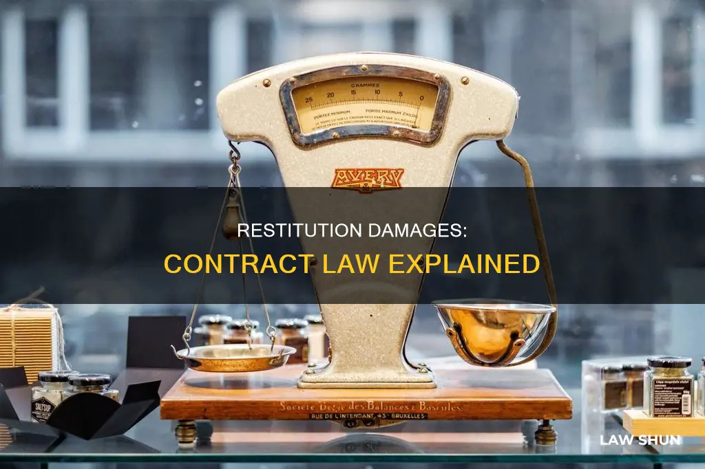 what are restitution damages in contract law