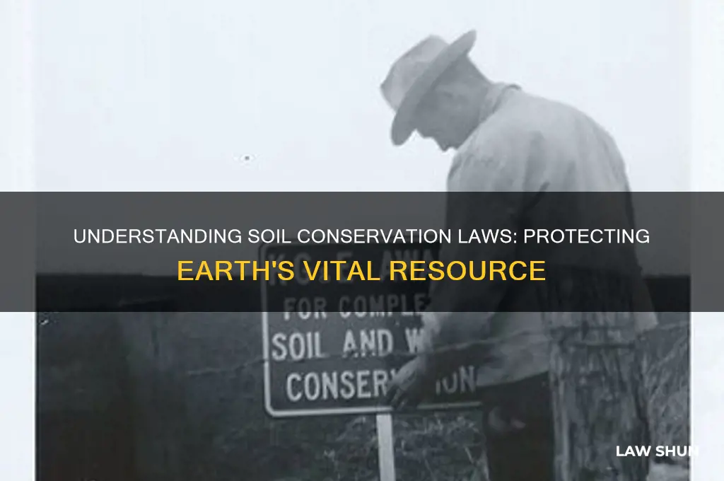 what are soil conservation laws