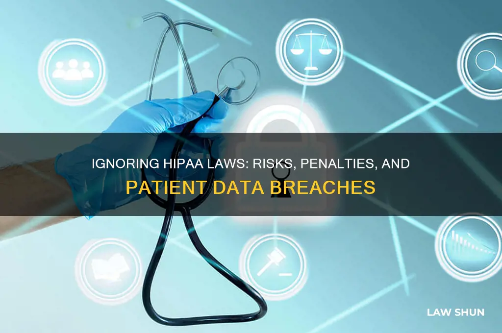 what are some dangers of not adhering to hipaa laws