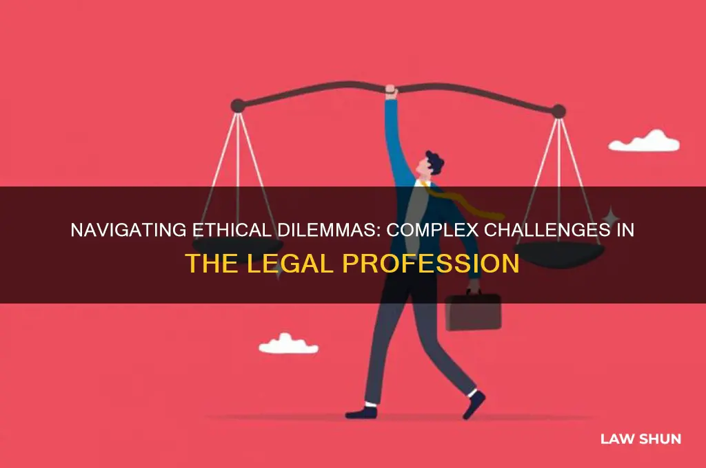 what are some ethical minefields in the field of law
