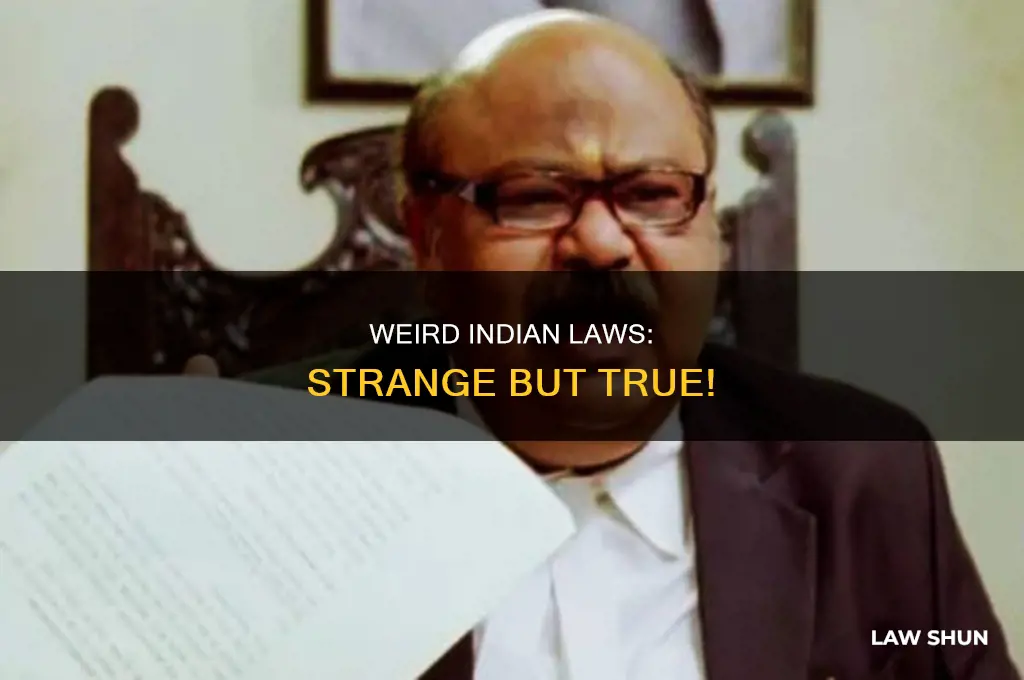 what are some interesting laws in india