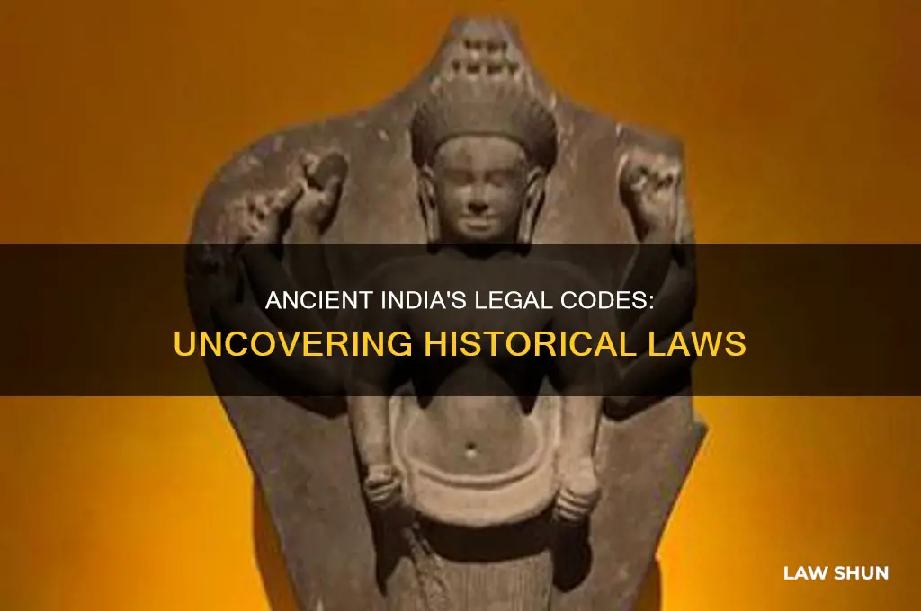what are some laws of ancient india