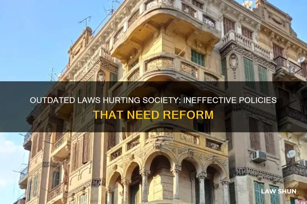 what are some laws that are not helping people
