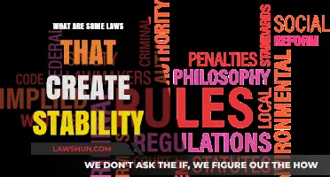 Laws that Create Stability: A Foundation for Society