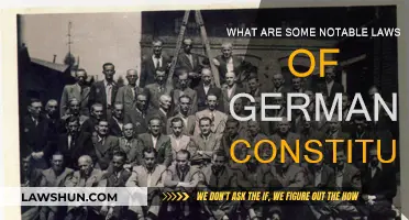 German Constitution: Notable Laws and Their Significance