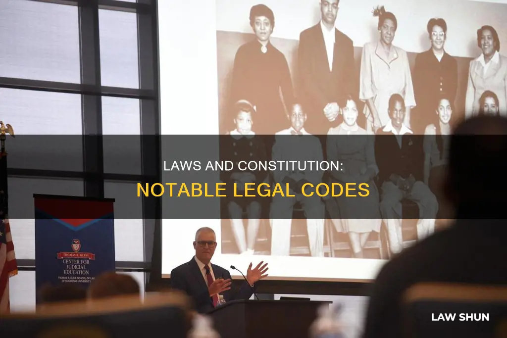 what are some notable laws of its constitution