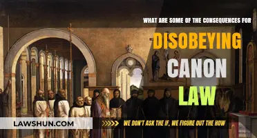 Disobeying Canon Law: Understanding the Serious Consequences for Non-Compliance