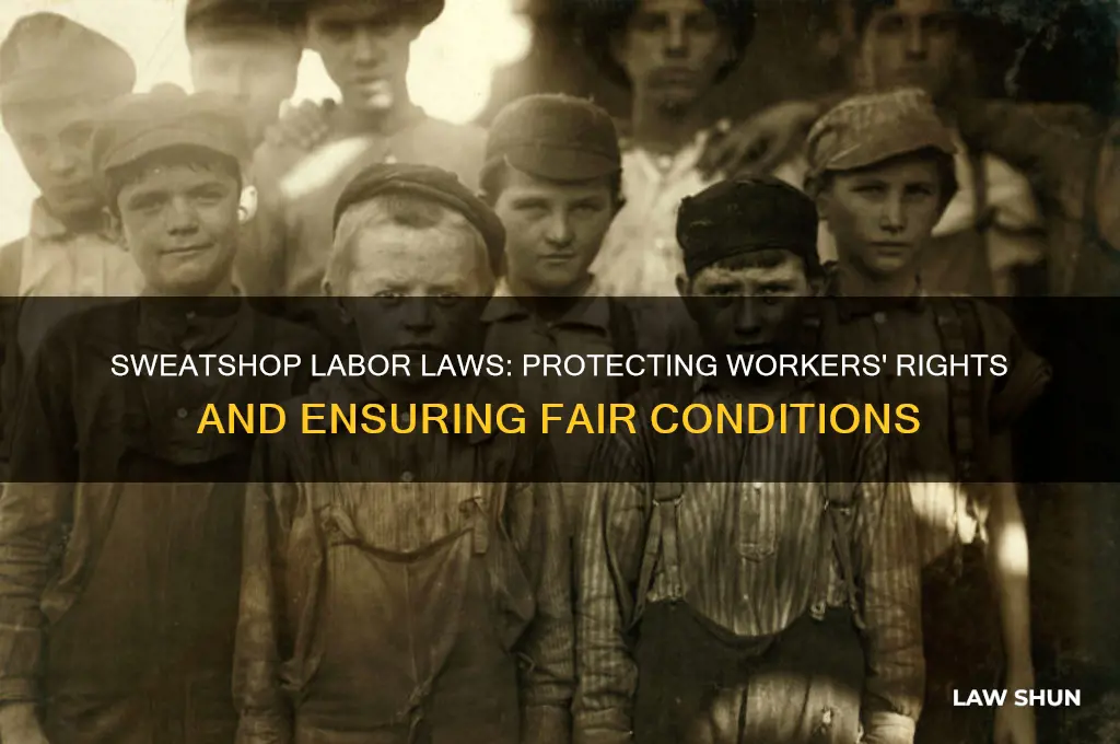 what are some of the labor laws for sweatshops