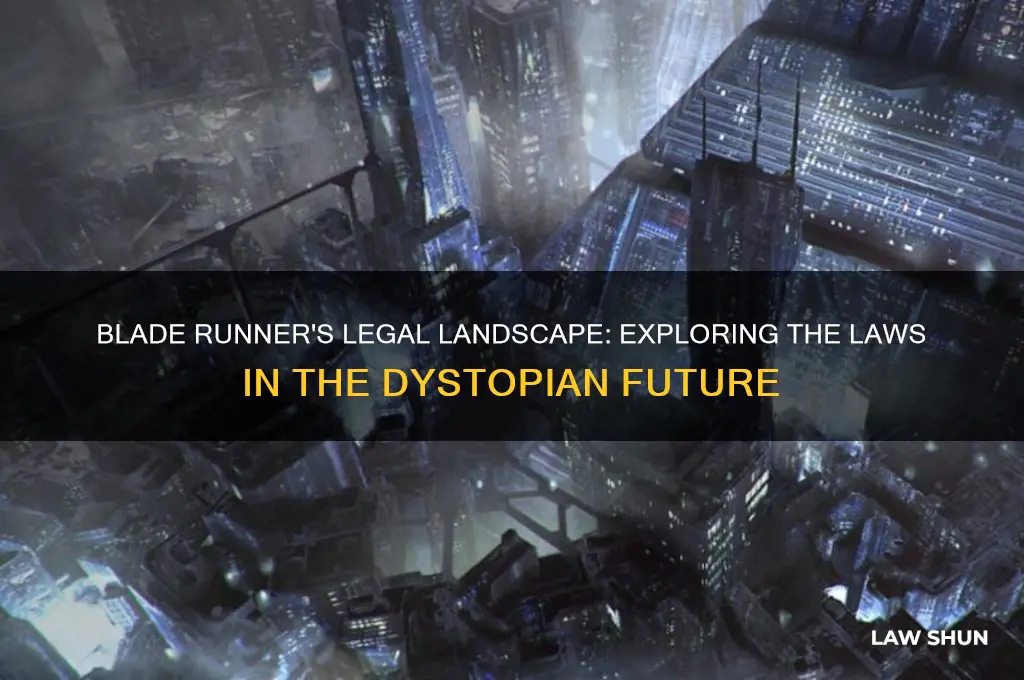 what are some of the laws in the blade runner