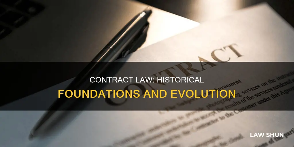 what are some of the origins of contract law