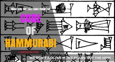 Exploring the Ancient Code of Hammurabi's 282 Legal Edicts