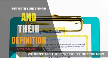 Understanding Newton's Three Fundamental Laws of Motion: Definitions Explained