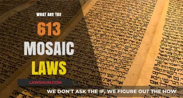 Unveiling the Intricacies of the 613 Mosaic Laws: A Comprehensive Guide