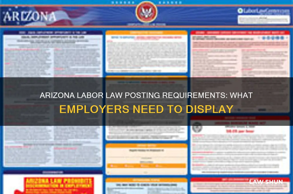 what are the arizona labor law employers are to post