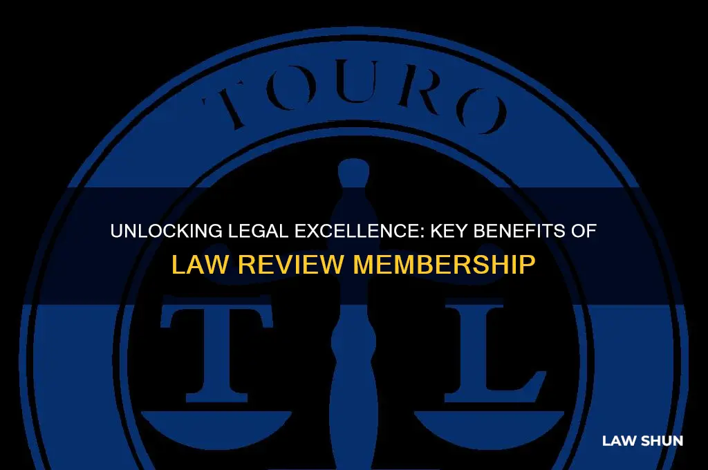 what are the benefits of law review