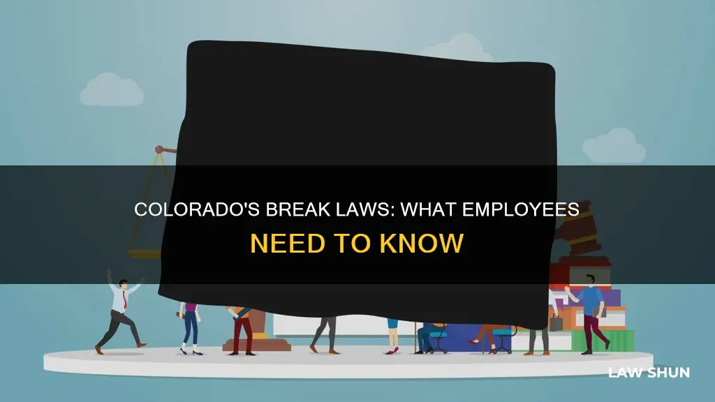 what are the break laws in colorado