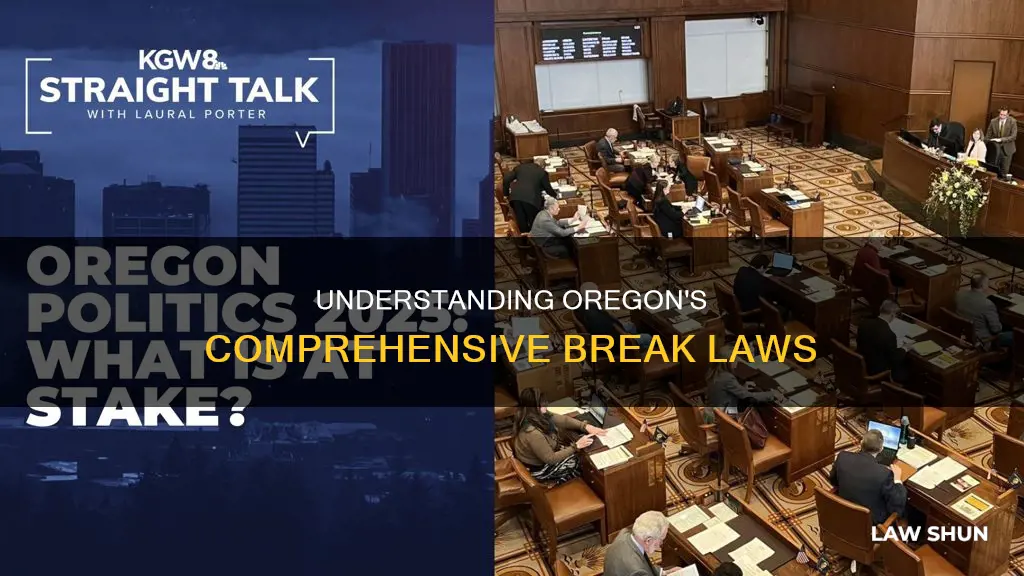 what are the break laws in oregon