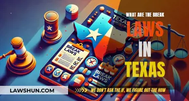 Texas Break Time Laws: What You Need to Know