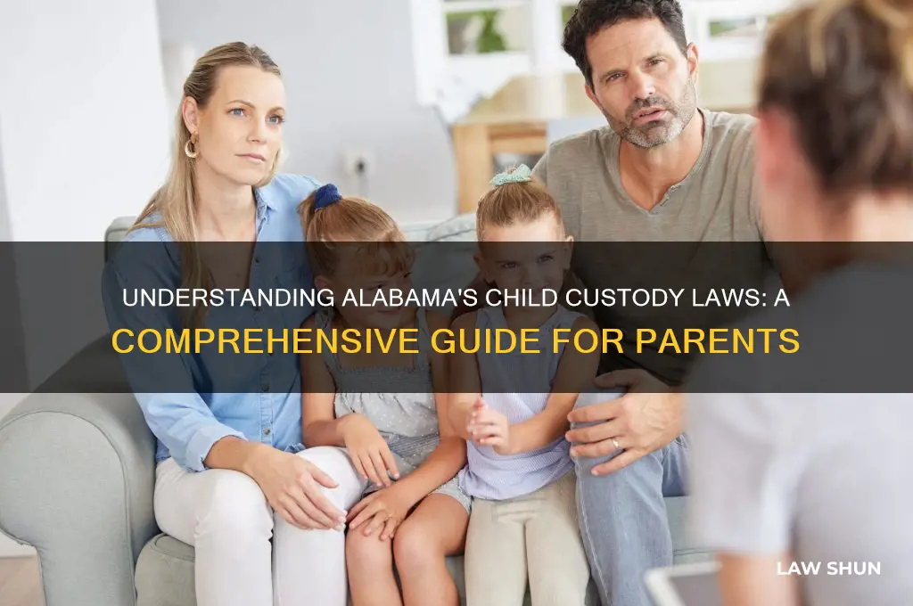 what are the child custody laws in alabama