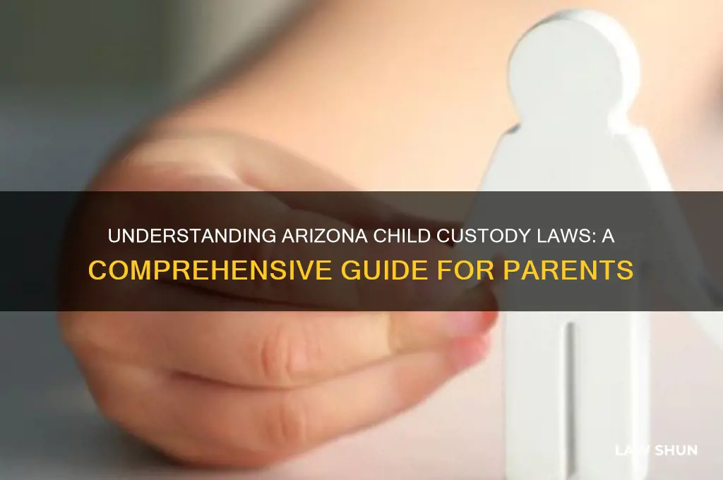 what are the child custody laws in arizona