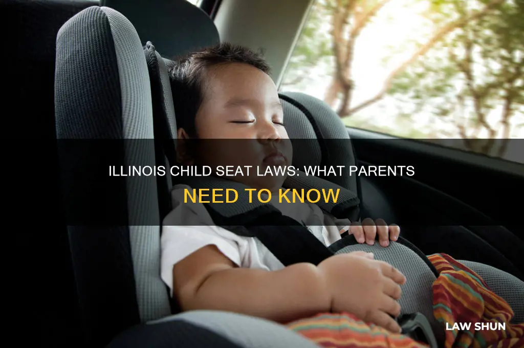 what are the child seat laws in illinois