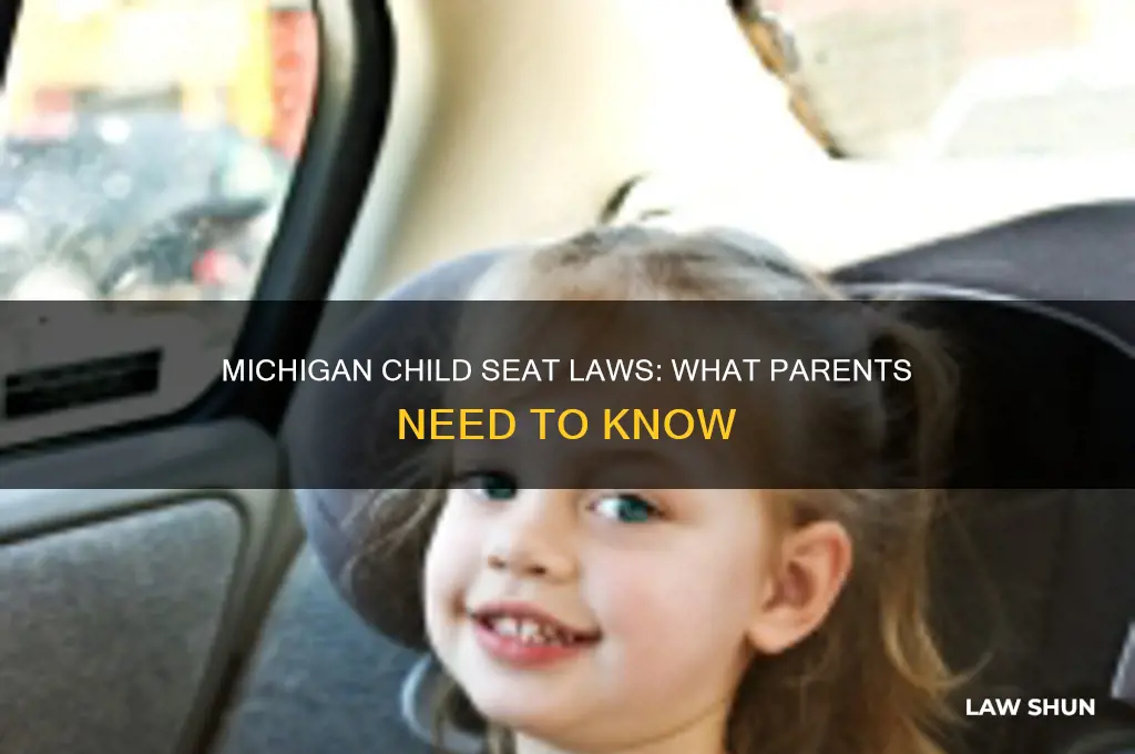what are the child seat laws in michigan