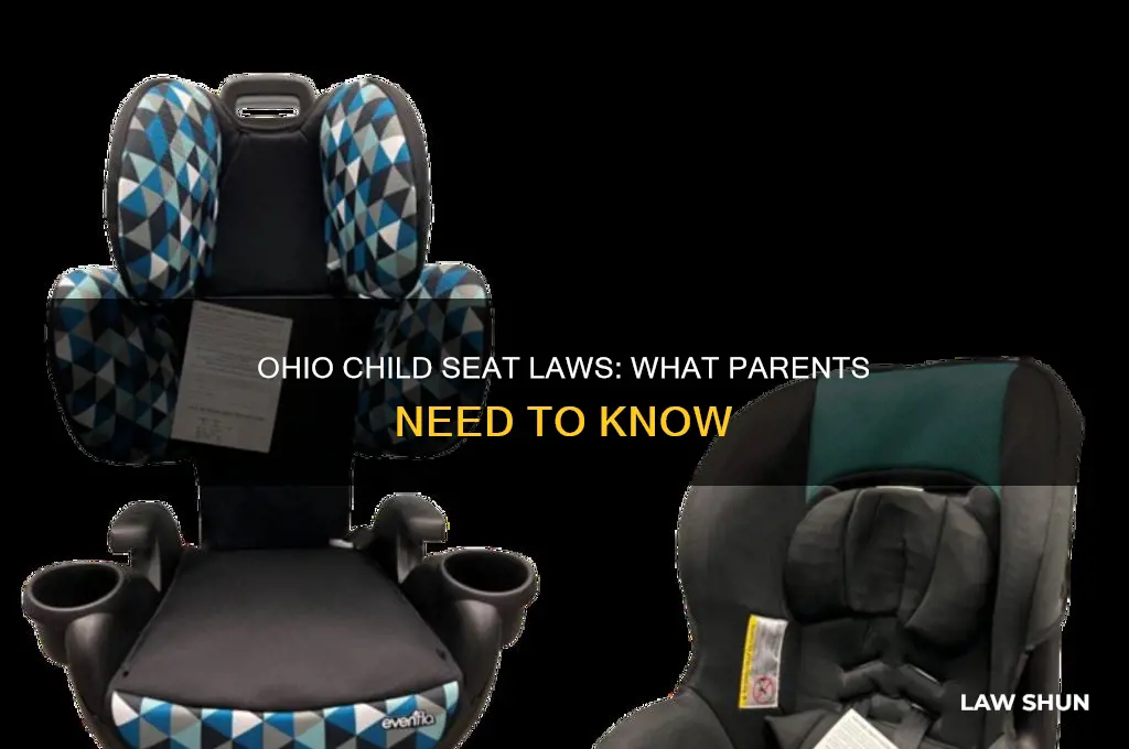 what are the child seat laws in ohio