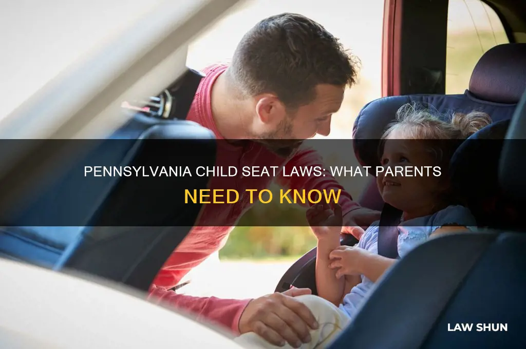 what are the child seat laws in pennsylvania