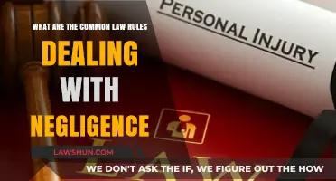 Understanding Negligence: Common Law Rules Explained