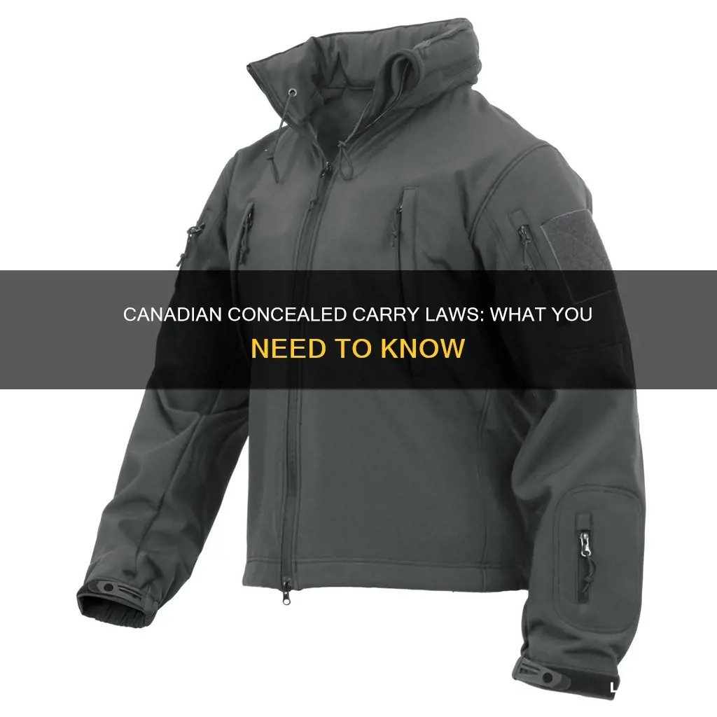 what are the concealed carry laws in canada