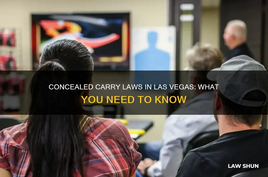 what are the concealed carry laws in las vegas