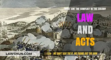 Colonial Struggles: Unraveling Conflicts in Laws and Acts