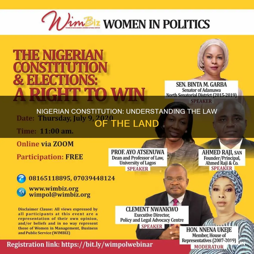 what are the constitutional law of nigeria