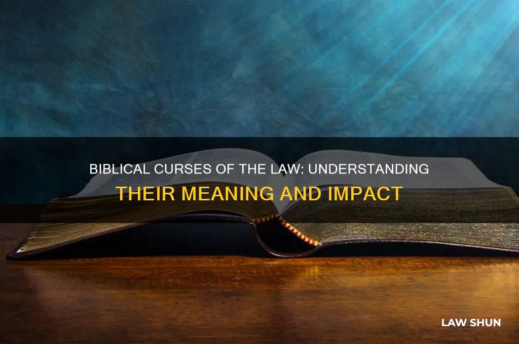 what are the curses of the law in the bible