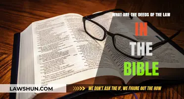 Understanding the Deeds of the Law in Biblical Teachings