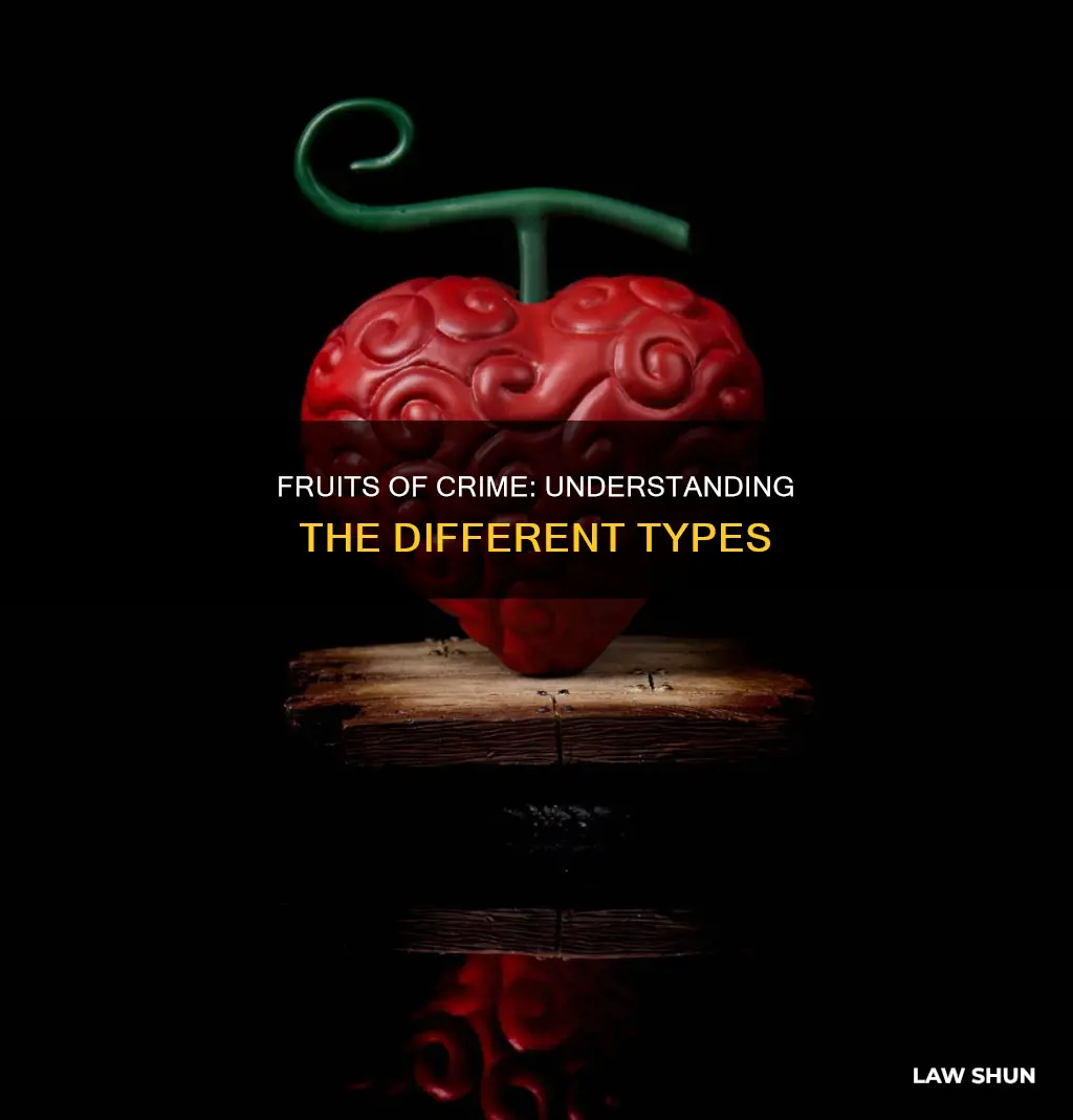 what are the different kinds of fruits in law