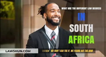 Explore South Africa's Diverse Law Degree Options