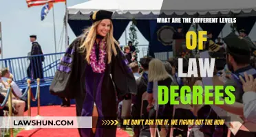 Law Degree Levels: Understanding the Hierarchy