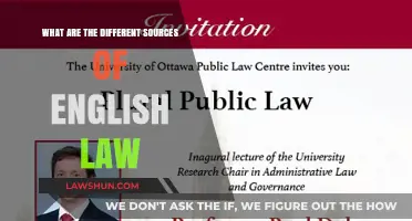 Understanding English Law: Sources and Origins