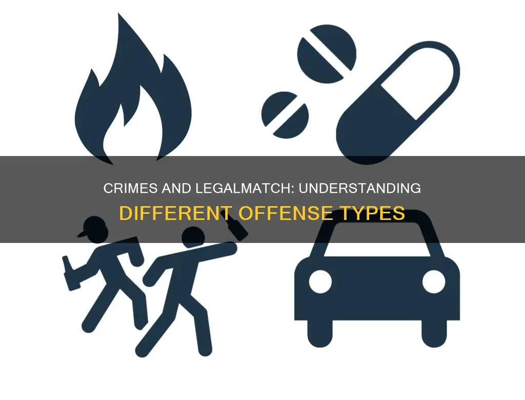 what are the different types of crimes legalmatch law library