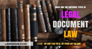 Legal Documents: Understanding the Different Types